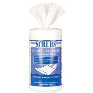ITW Dymon Clear Reflections Glass Cleaner Wipe(90 ct.)