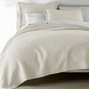 Juliet Pearl Matelassé Coverlets by Peacock Alley