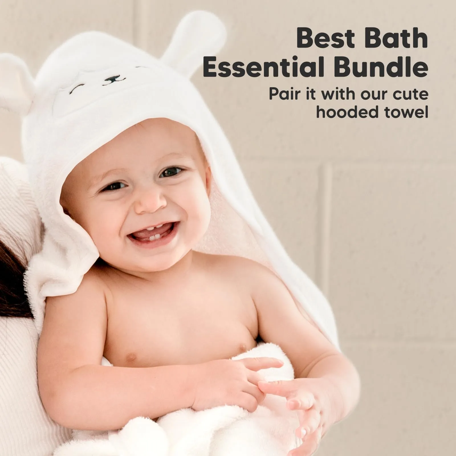 KeaBabies: Baby Washcloths, Soft Viscose, Bamboo Deluxe
