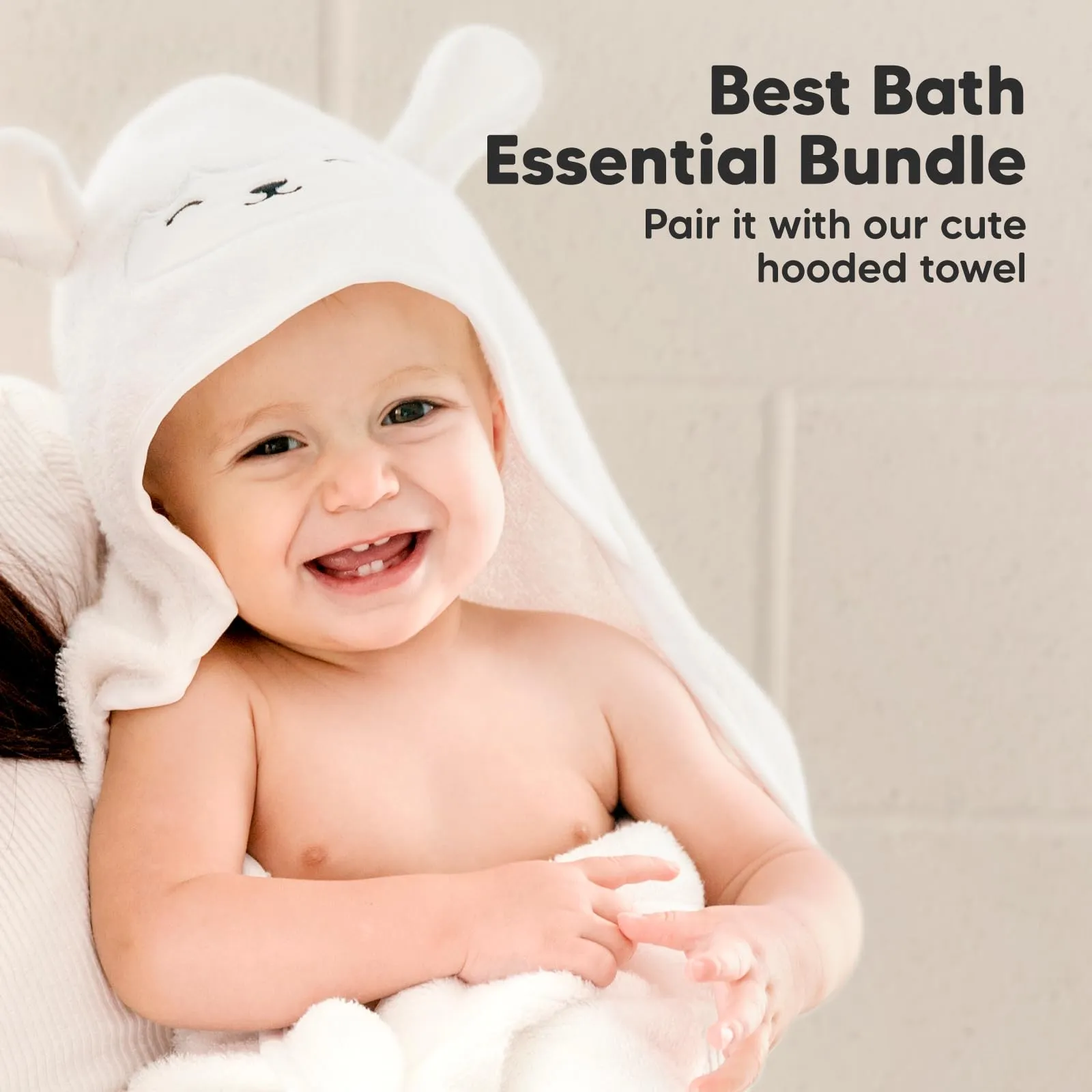 KeaBabies: Baby Washcloths, Soft Viscose, Bamboo Deluxe