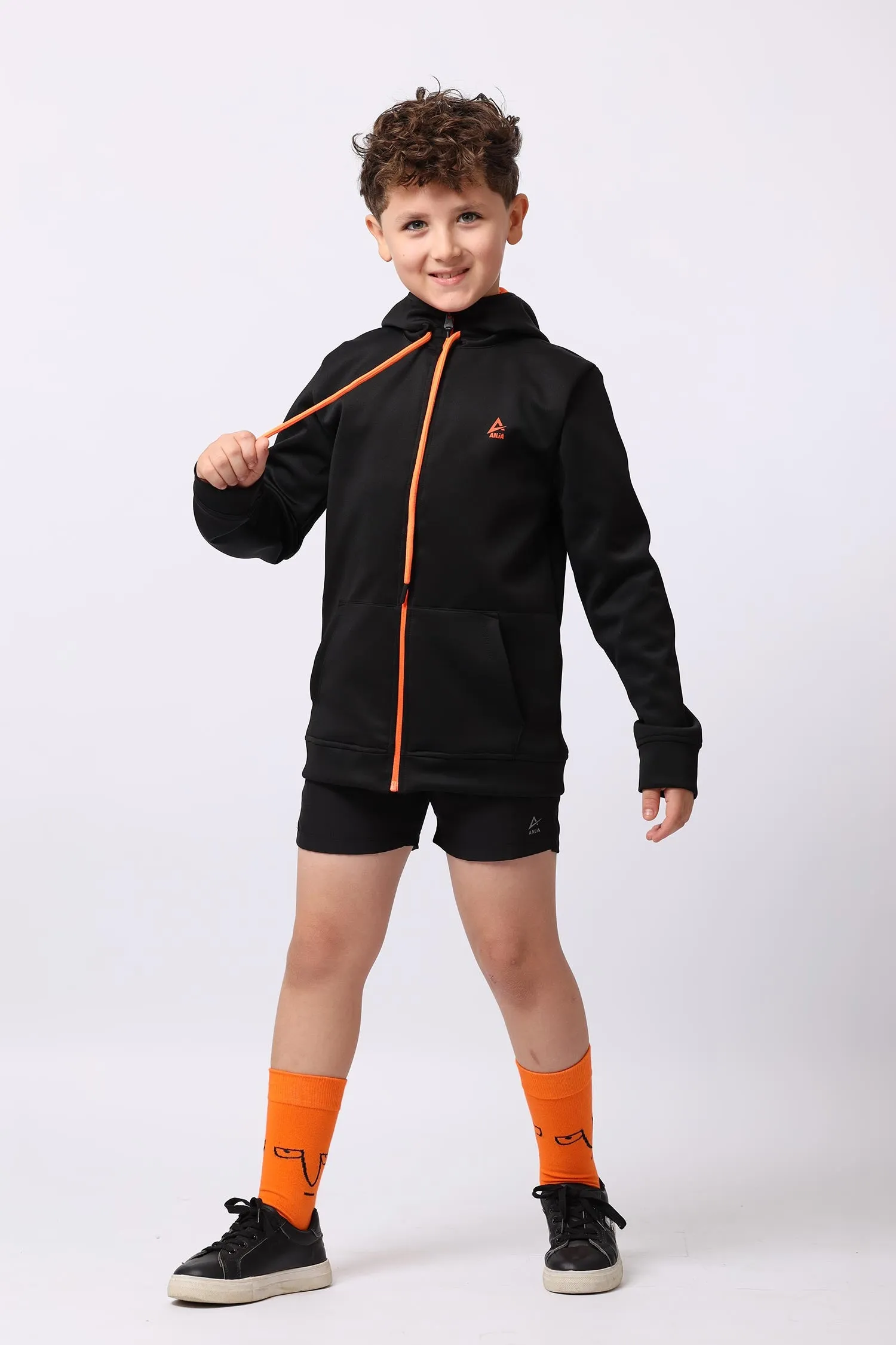 Kids Open Sweatshirt (0175) - Anja Sportswear