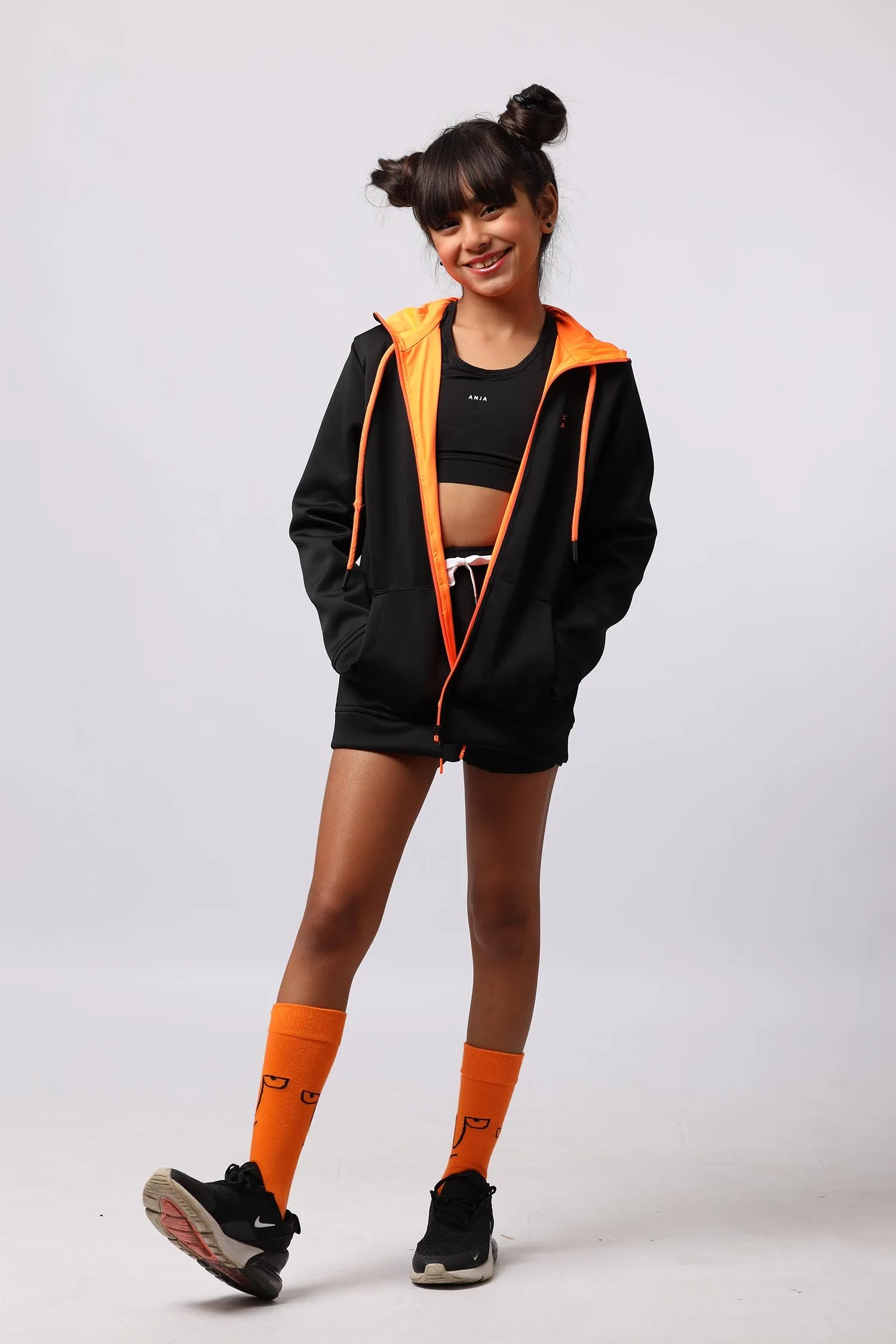Kids Open Sweatshirt (0175) - Anja Sportswear