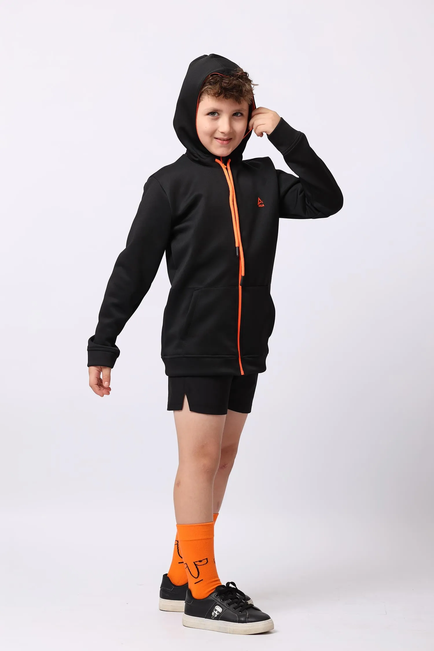 Kids Open Sweatshirt (0175) - Anja Sportswear