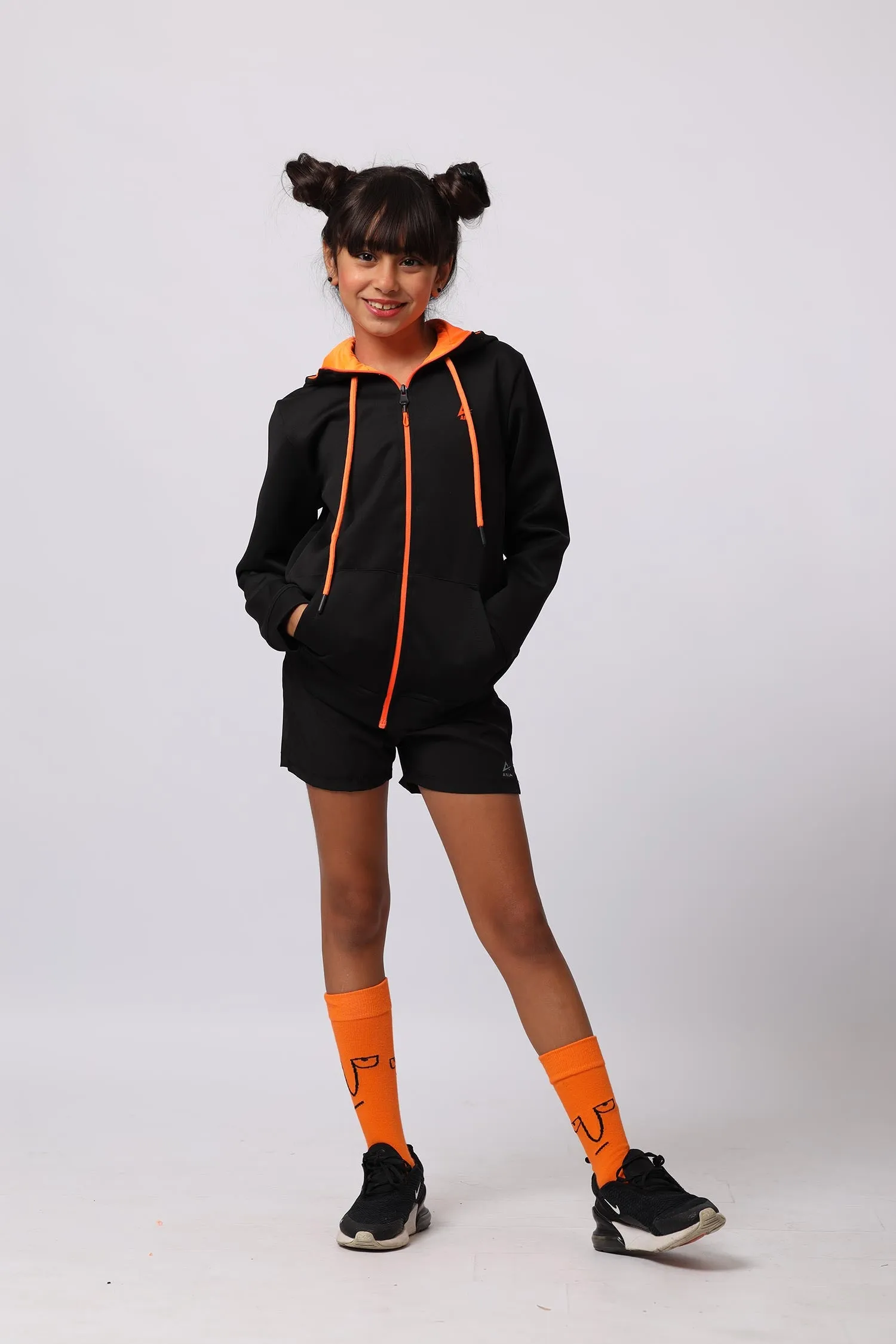 Kids Open Sweatshirt (0175) - Anja Sportswear