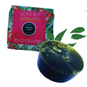 Love is Herbal Soap - Neem, Tulsi, Lemon, Turmeric