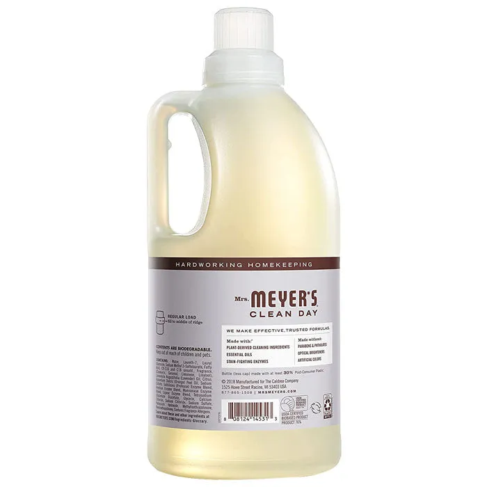 Mrs. Meyer's - Laundry Detergent, 64oz | Multiple Fragrances