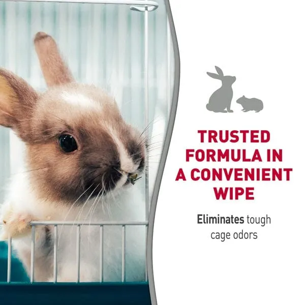 Nature's Miracle Small Animal Cage Scrubbing Wipes