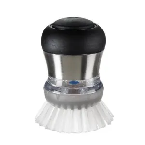 OXO Steel Soap Dispensing Palm Brush