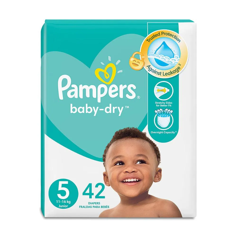 Pampers Size 5 Active Baby 42'S