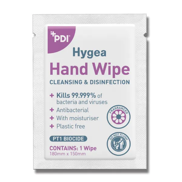 PDI Hygea Hand Wipe - Fragranced - Box of 800 Wipes