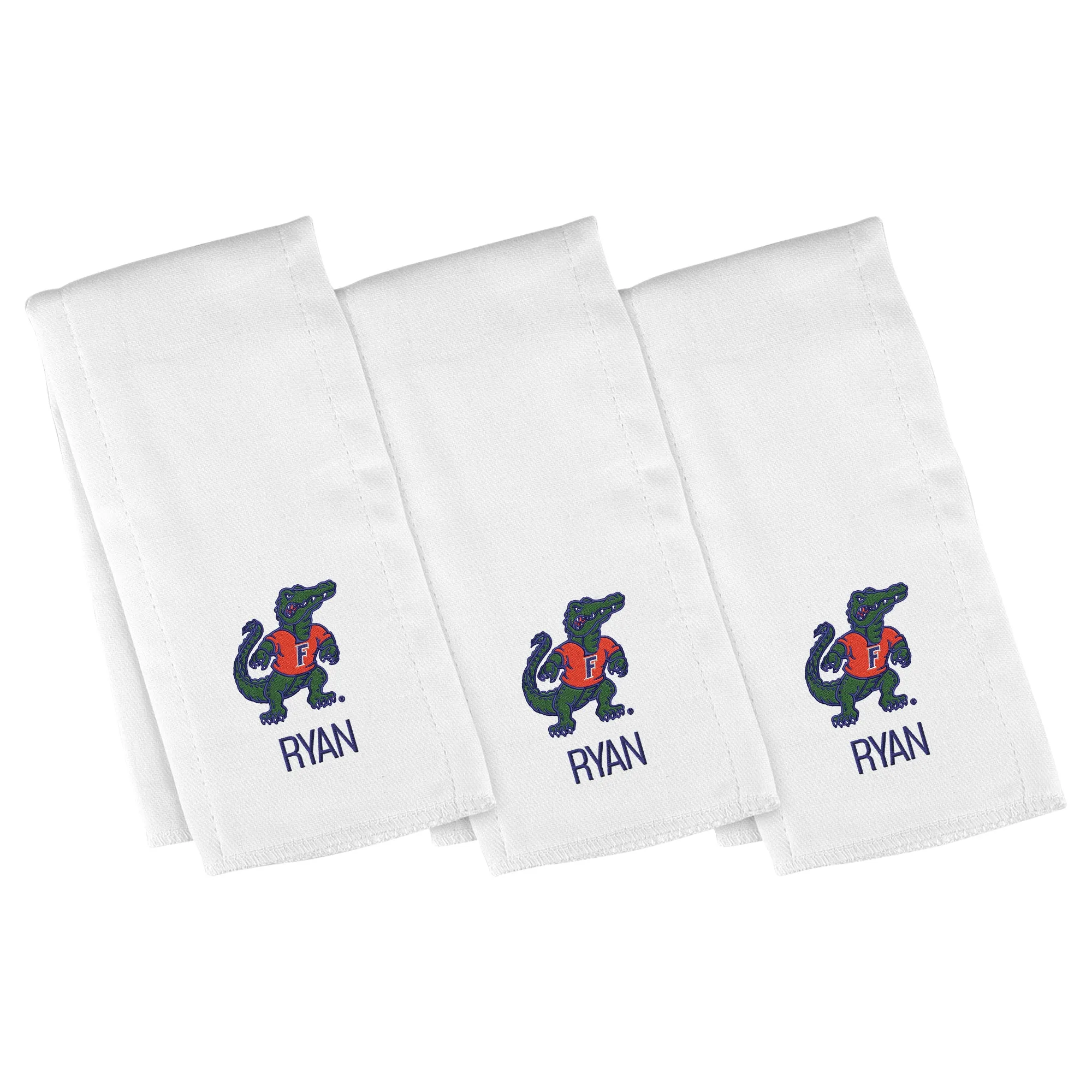 Personalized Florida Gators Albert 3-Pack Burp Cloths