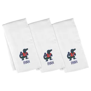 Personalized Florida Gators Albert 3-Pack Burp Cloths