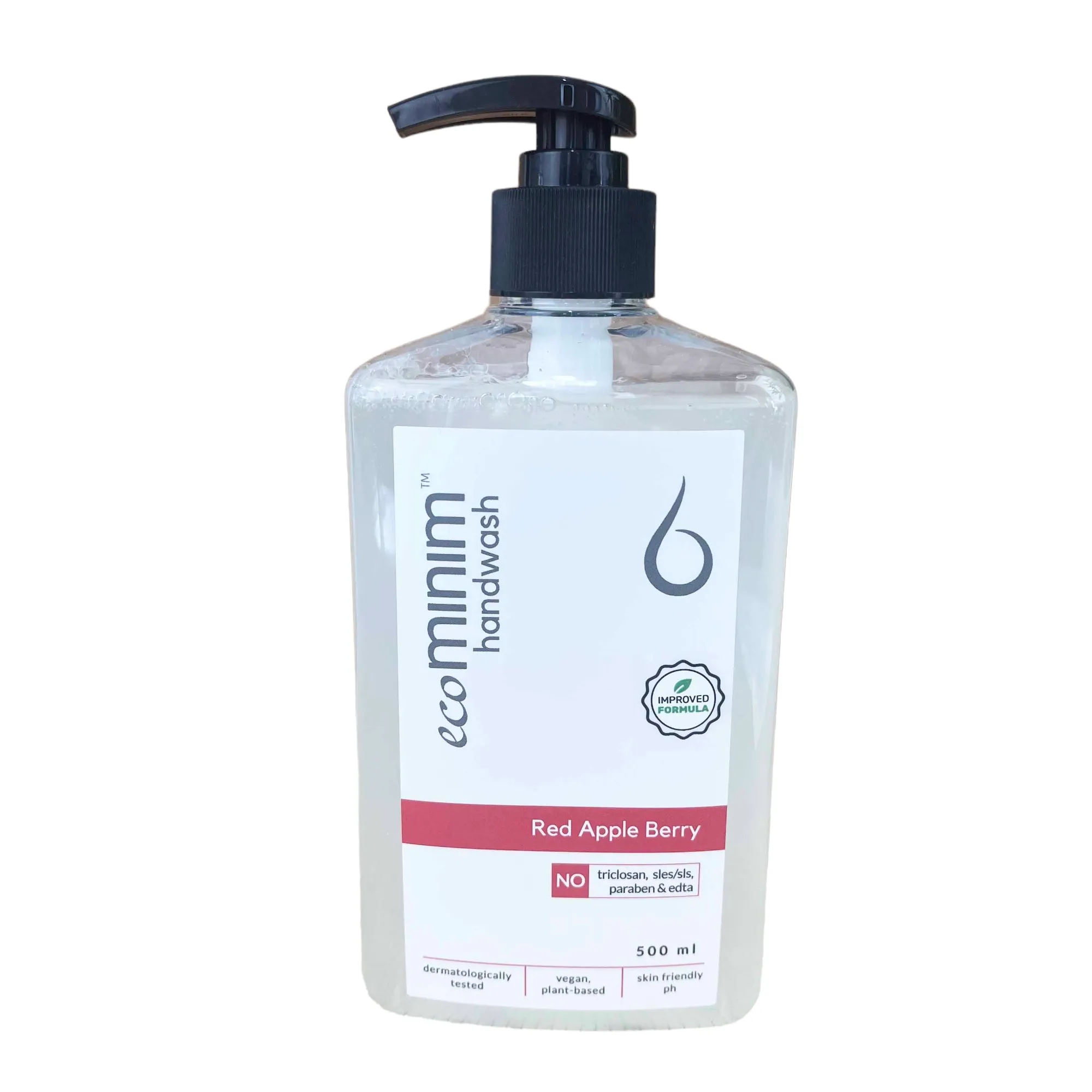 Plant Based Liquid Foam Hand Wash - Red Apple Berry (500ml)