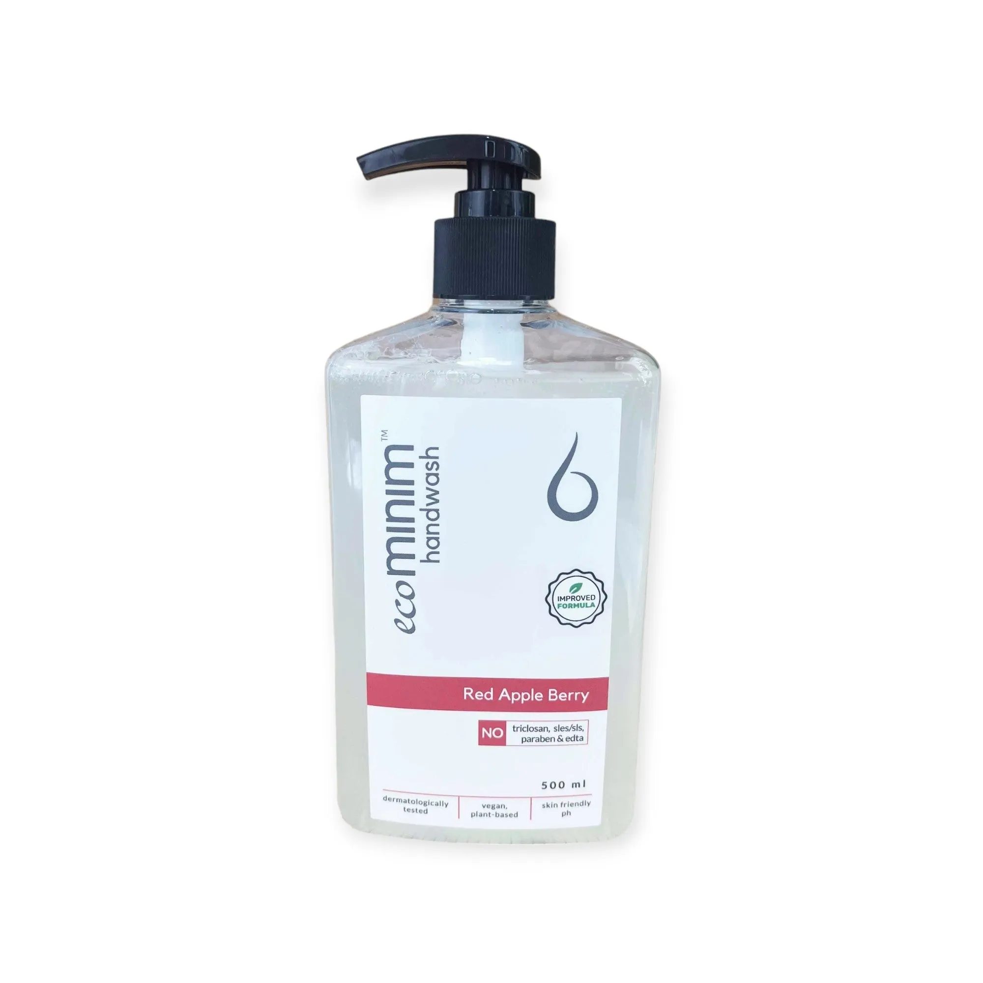 Plant Based Liquid Foam Hand Wash - Red Apple Berry (500ml)