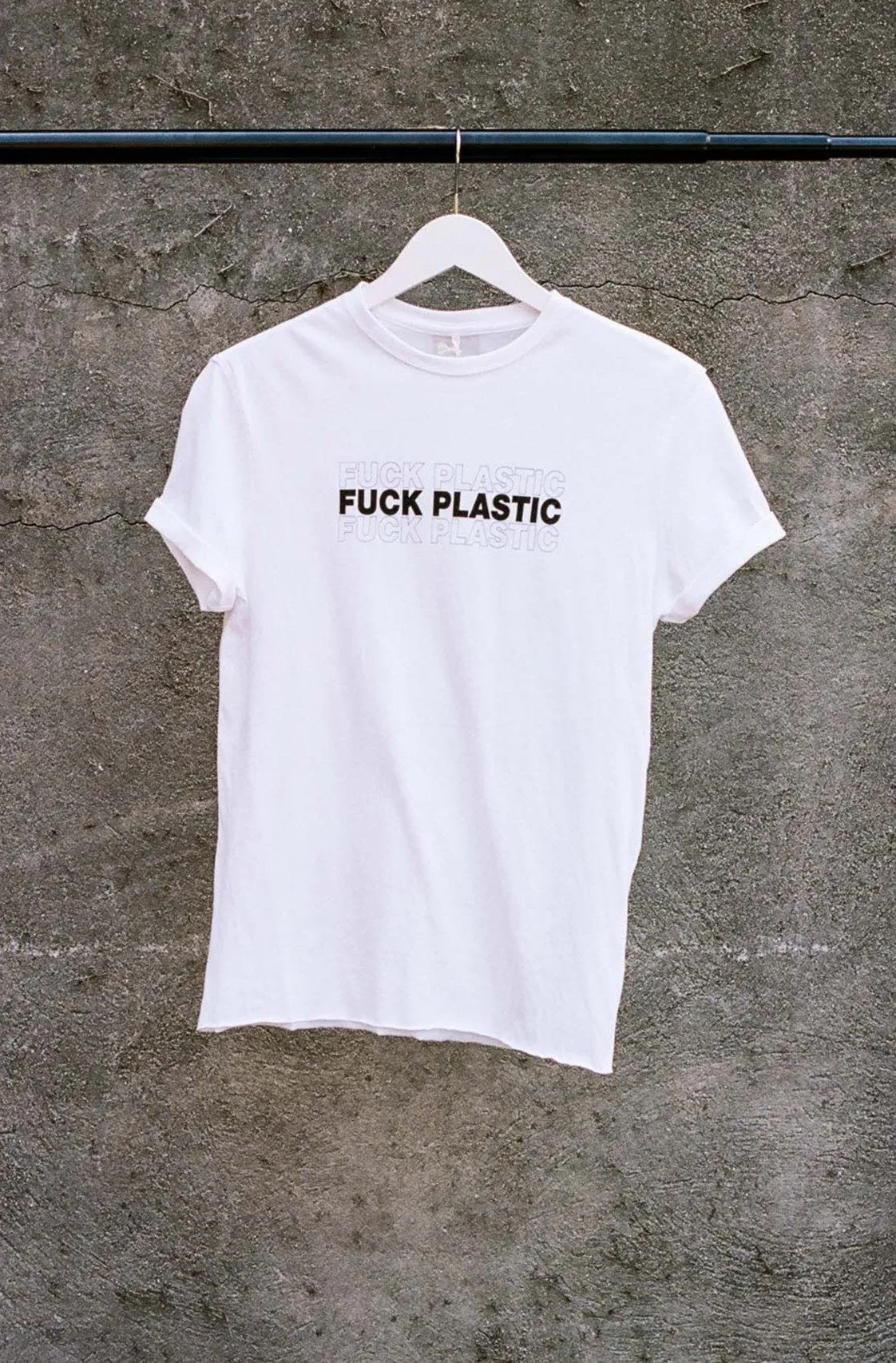 Plastic Free Unisex Tee, Organic Cotton