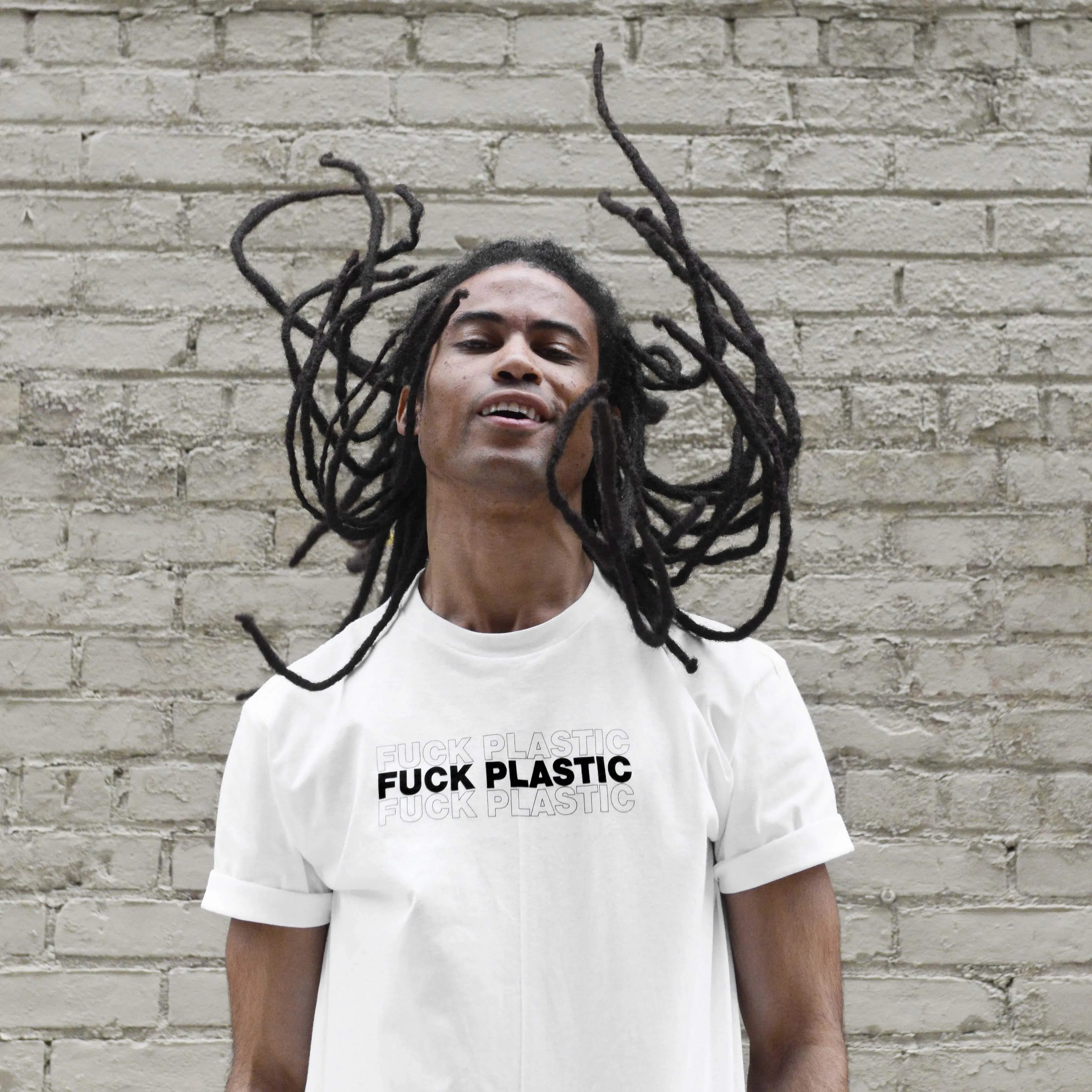 Plastic Free Unisex Tee, Organic Cotton