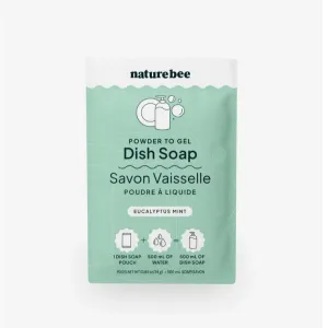 Powder to Gel Dish Soap - Eucalyptus Mint
