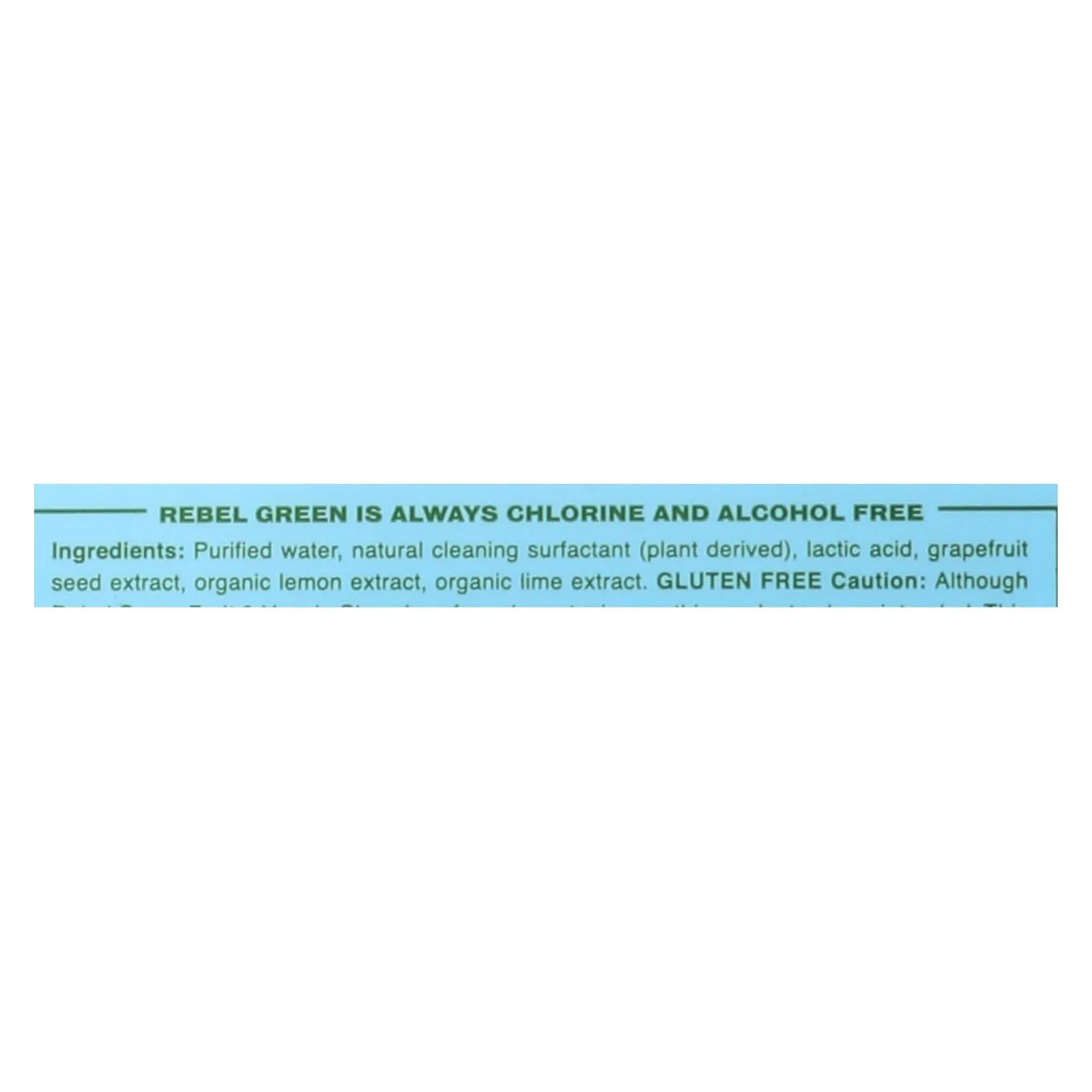 Rebel Green Cleaning Wipes - Fruit And Veggie - Case Of 12 - 17 Fl Oz