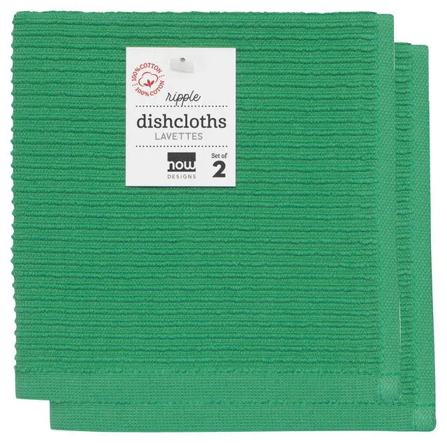 Ripple Dishcloth Set of 2