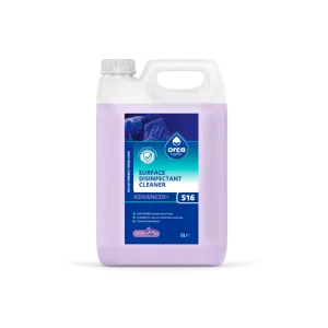 S16 Advanced   Surface Disinfectant Cleaner 5 Litre - Bliss Fragrance