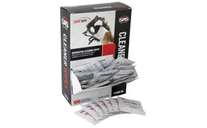 SAS Safety Corp - Respirator Cleaning Wipes, 100 ct