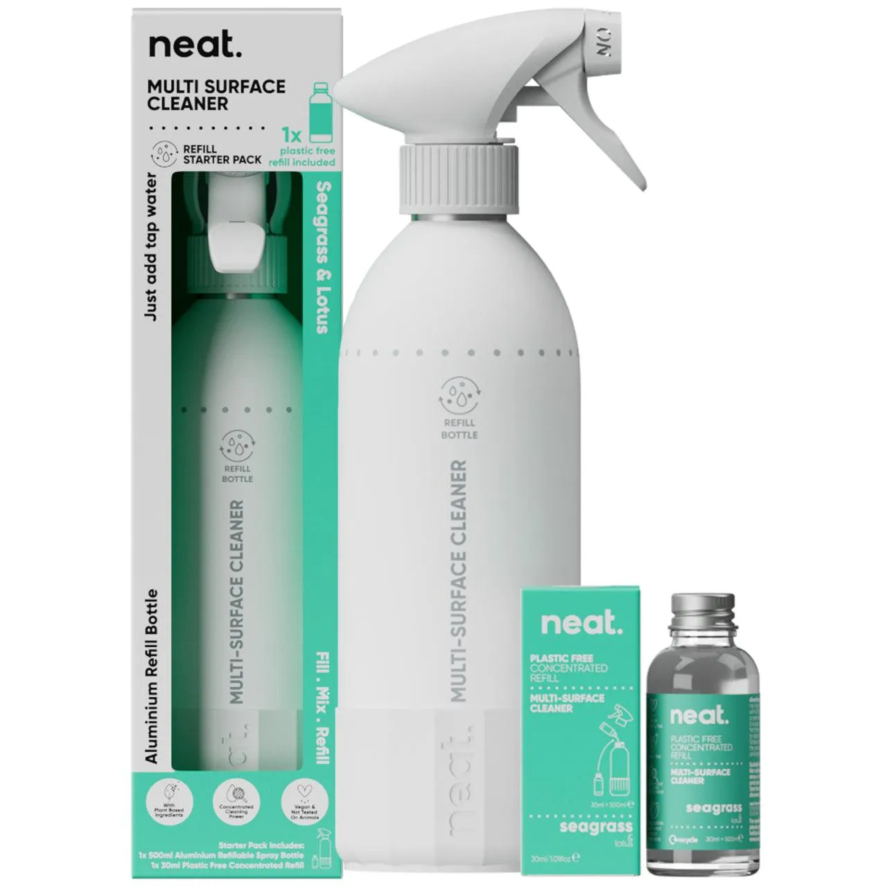 Seagrass & Lotus - Multi Surface Cleaner Starter Pack