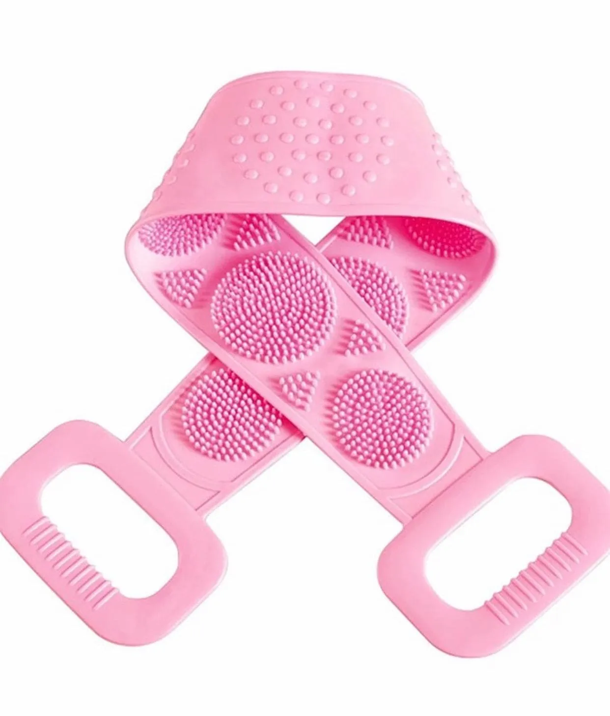 Silicone Back Scrubbing Belt, Silicone Back Towel Scrubber, Body Sponge Silicon Brush Bath Towel, Skin Care Brushes