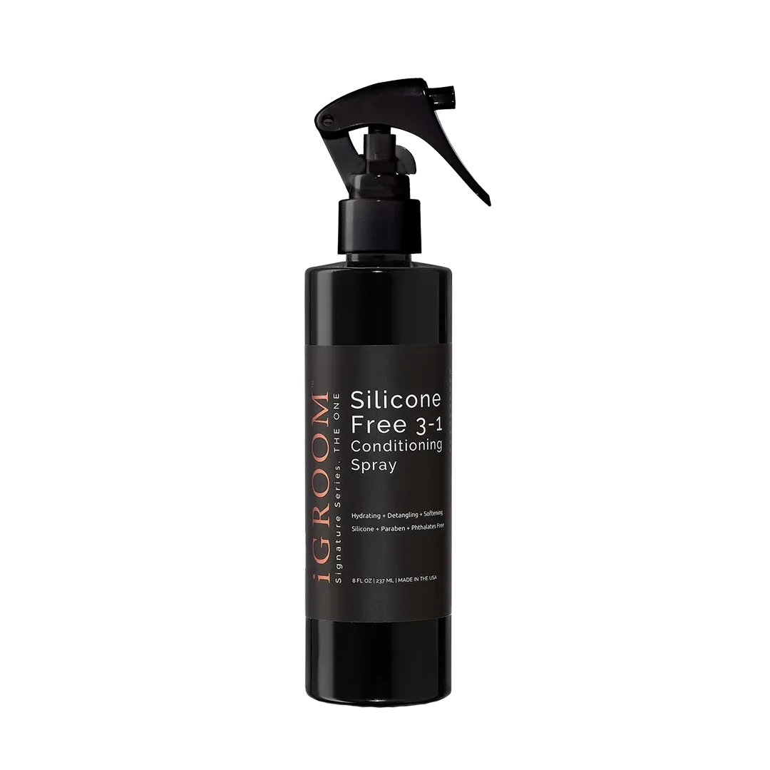 Silicone Free 3-1 Conditioning/Detangling Spray 8oz by iGroom