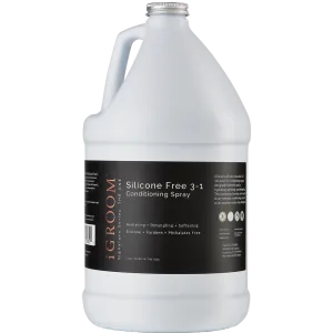 Silicone Free 3-1 Conditioning/Detangling Spray Gallon by iGroom