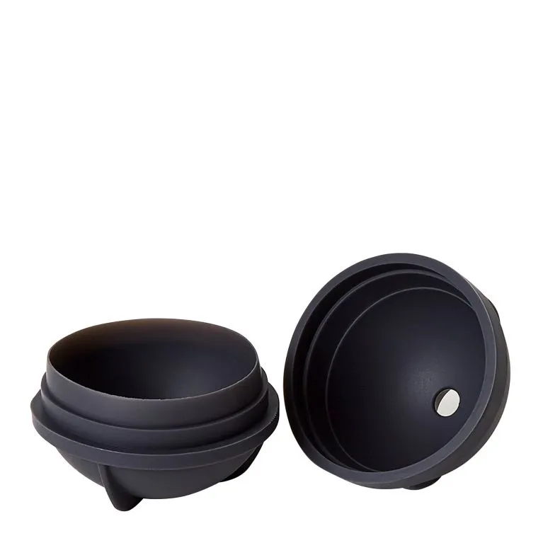 Single Sphere Ice Mold - Charcoal