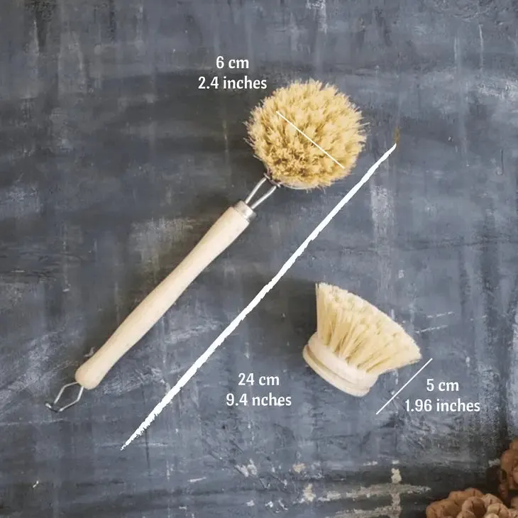 Sisal Dish Brush | Bamboo