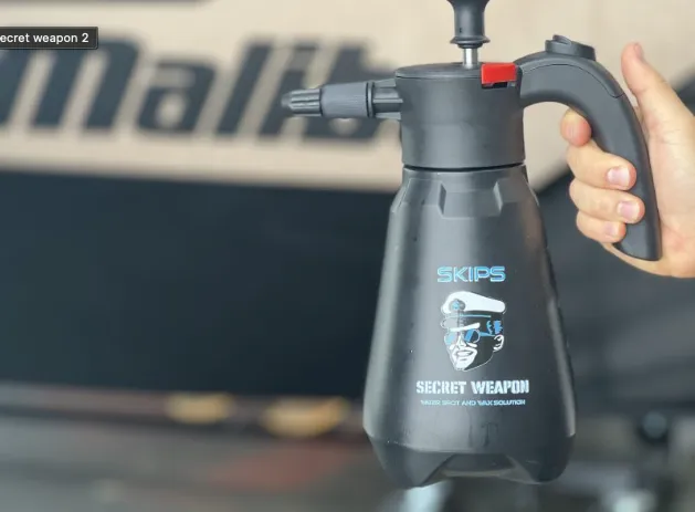 Skips Secret Weapon Hard Water Spot Remover & Wax Gallon (SW1G)