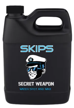 Skips Secret Weapon Hard Water Spot Remover & Wax Gallon (SW1G)