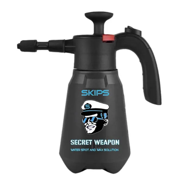 Skips Secret Weapon Hard Water Spot Remover & Wax Gallon (SW1G)
