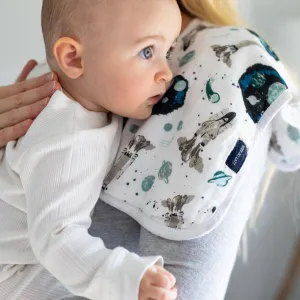 Space   Galaxy Oh So Soft Muslin Burp Cloths