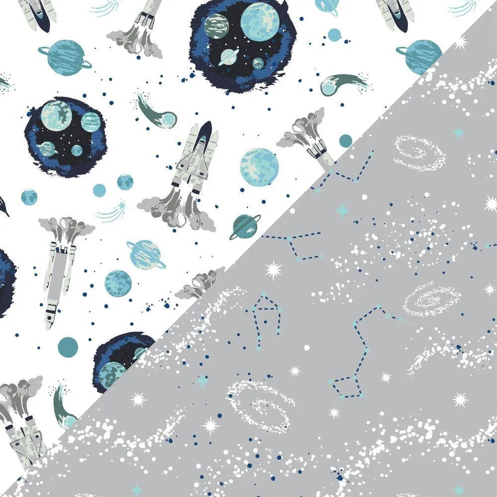 Space   Galaxy Oh So Soft Muslin Burp Cloths