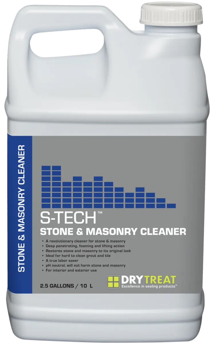 Stain Proof SMC Peroxide Cleaner formerly Dry Treat S-Tech Stone & Masonry Cleaner