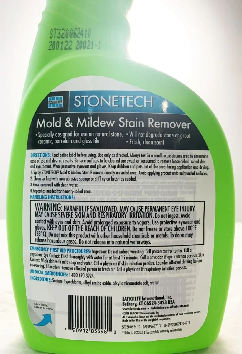 StoneTech Mold & Mildew Stain Remover