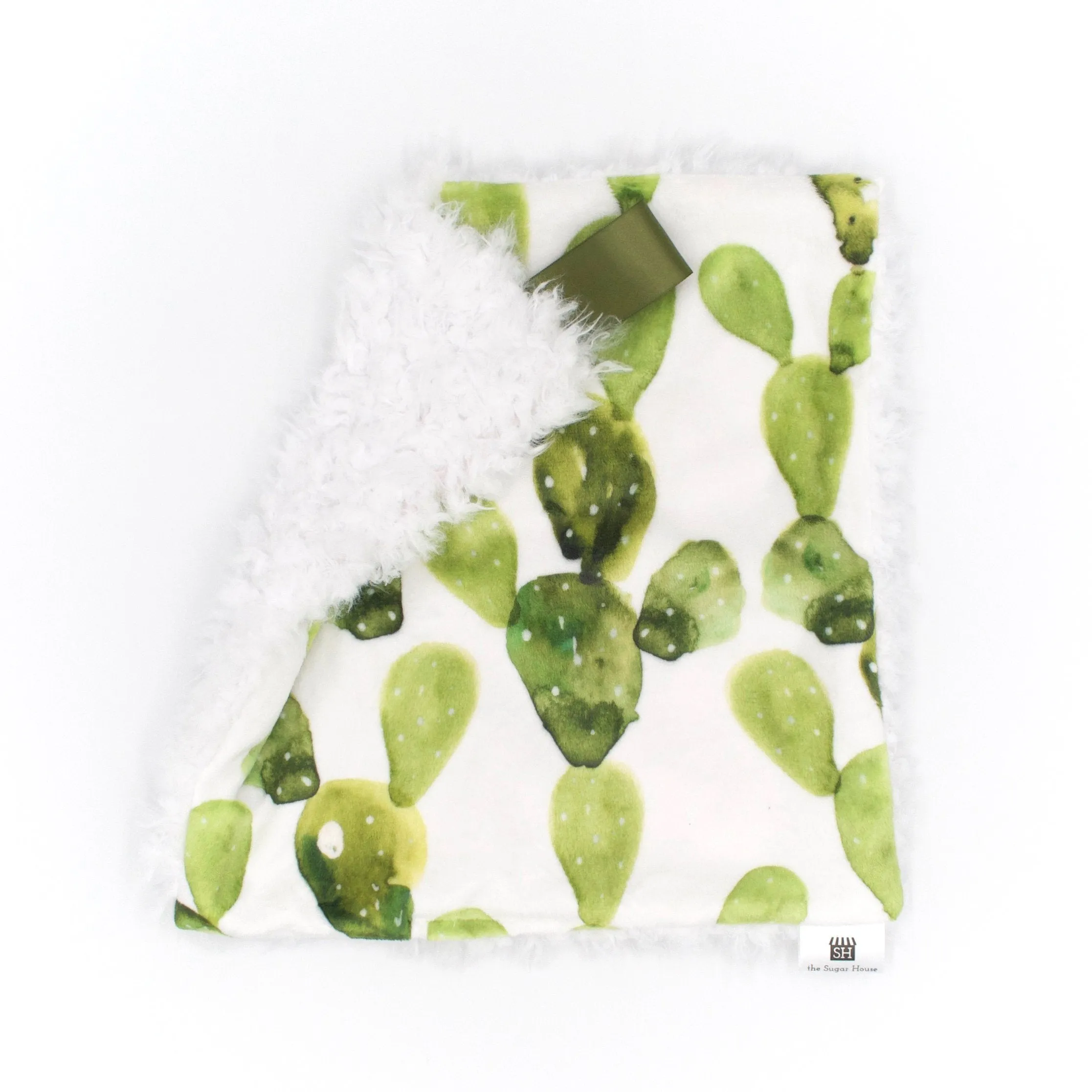 Sugar   Maple Olive Cactus Minky Lovey