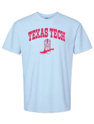 Texas Tech "Boot Scoot" Puff  Print T-Shirt