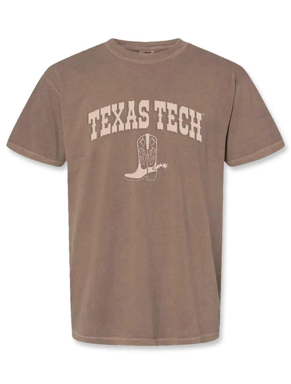 Texas Tech "Boot Scoot" Puff  Print T-Shirt