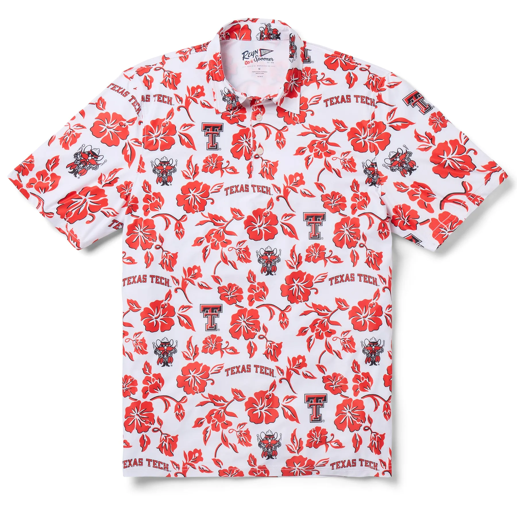TEXAS TECH UNIVERSITY GAME DAY PERFORMANCE POLO / Performance Fabric