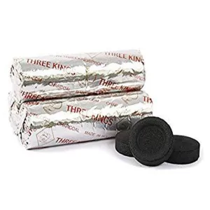 Three Kings Charcoal Tablets | 40MM Large Incense Burning Discs