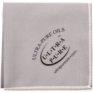 Ultra-Pure Extra Large Microfiber Polishing Cloth - Grey