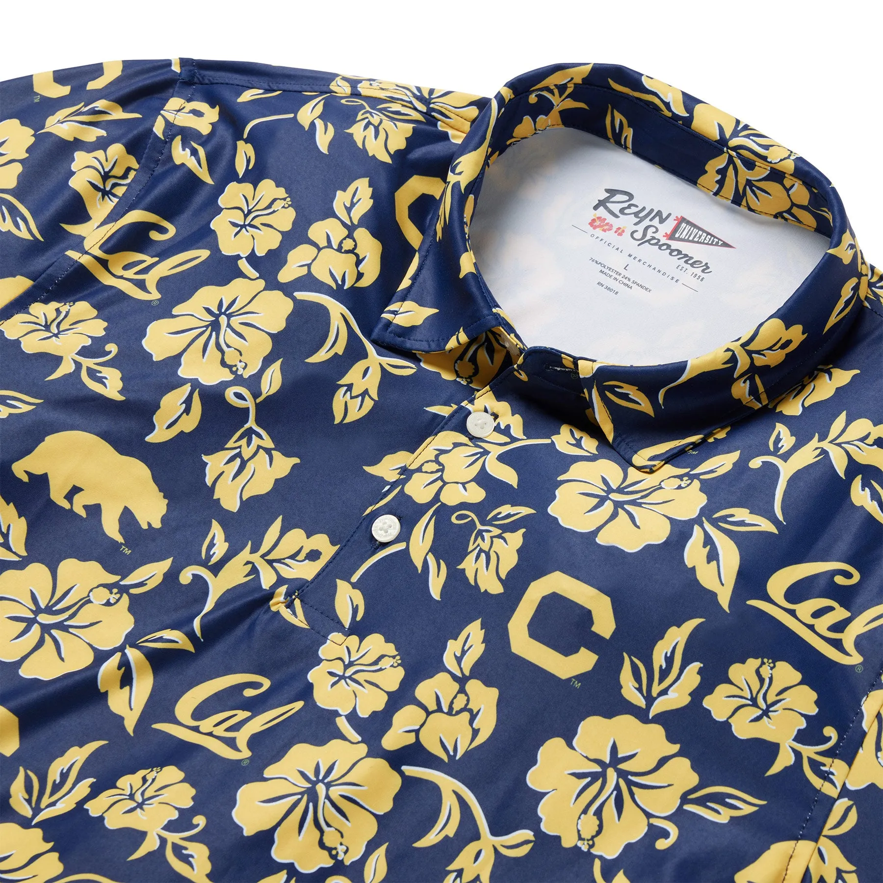 UNIVERSITY OF CALIFORNIA BERKELEY GAME DAY PERFORMANCE POLO / Performance Fabric