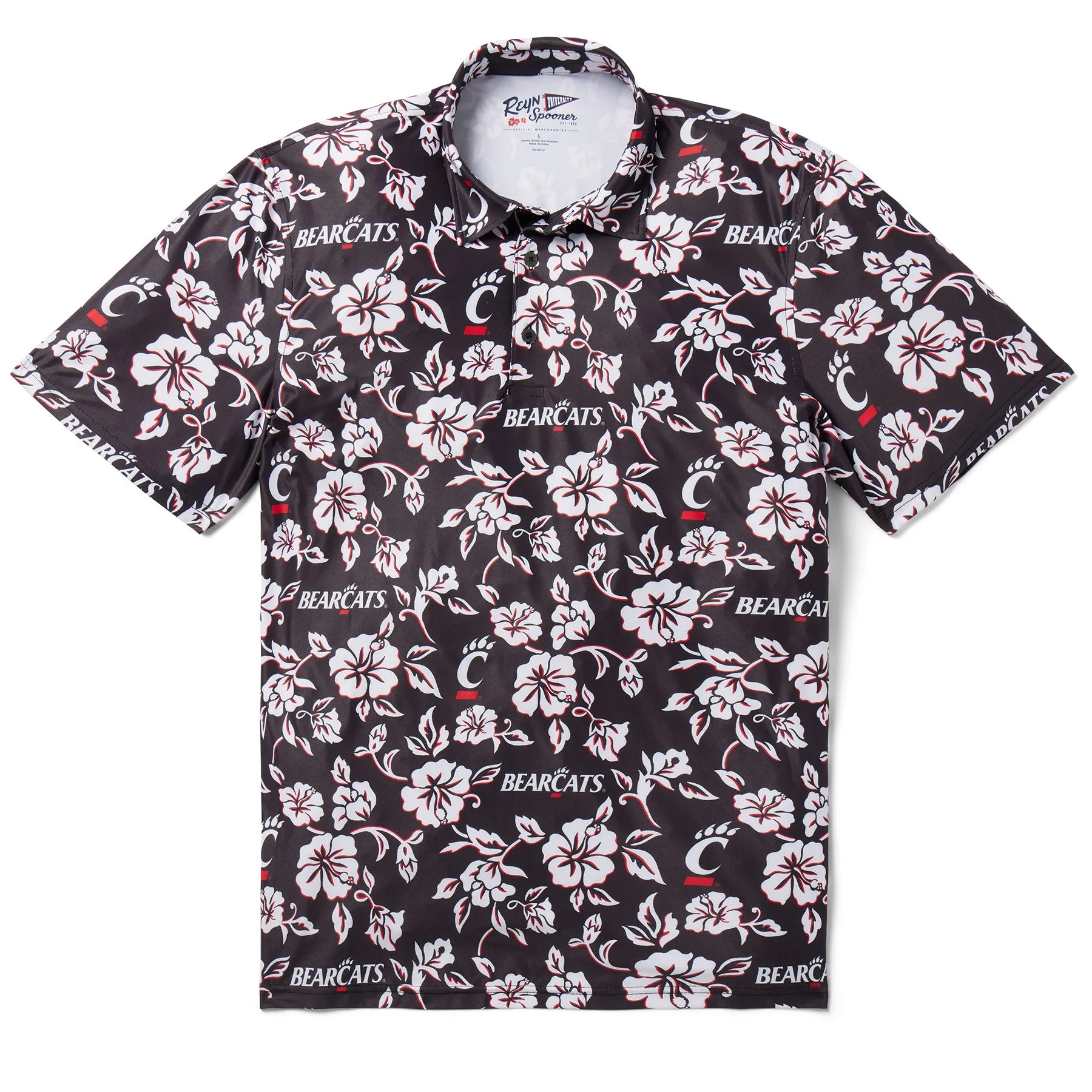 UNIVERSITY OF CINCINNATI GAME DAY PERFORMANCE POLO / Performance Fabric