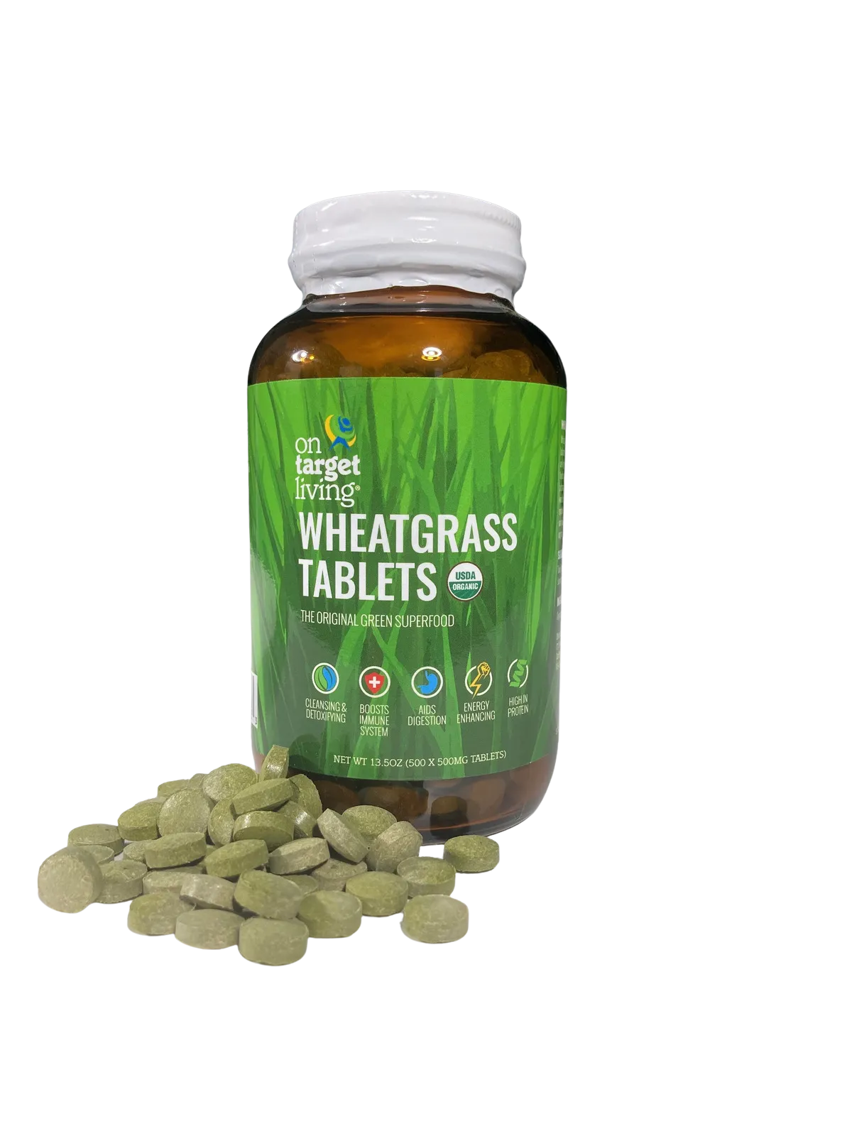 Wheat Grass Tablets- 500 Tablets