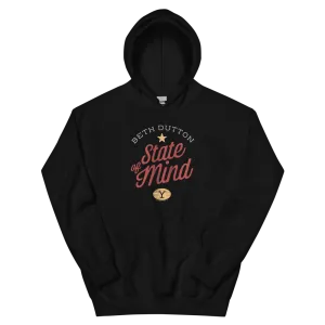 Yellowstone Beth Dutton State of Mind Hooded Sweatshirt